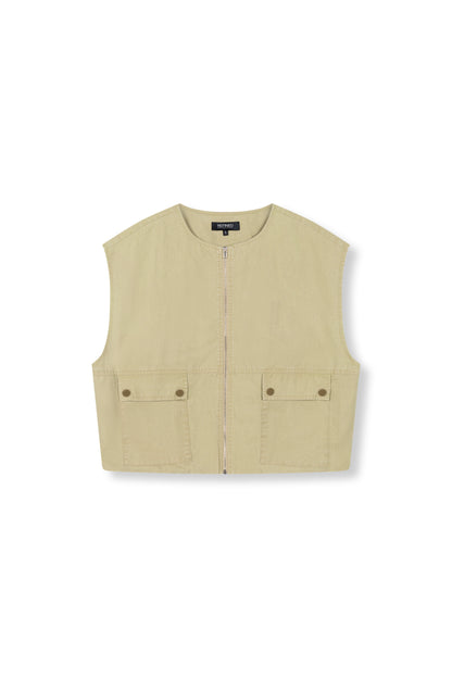 Cargo Gilet Noa - sand