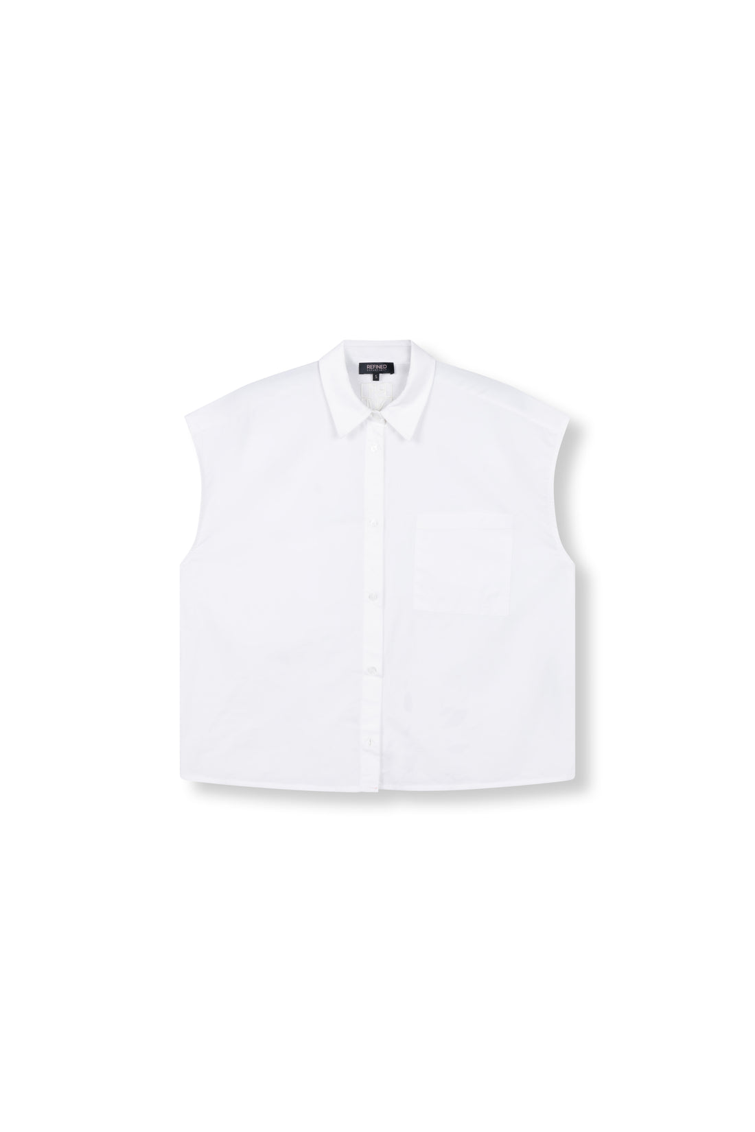 Poplin Blouse Raffy - white