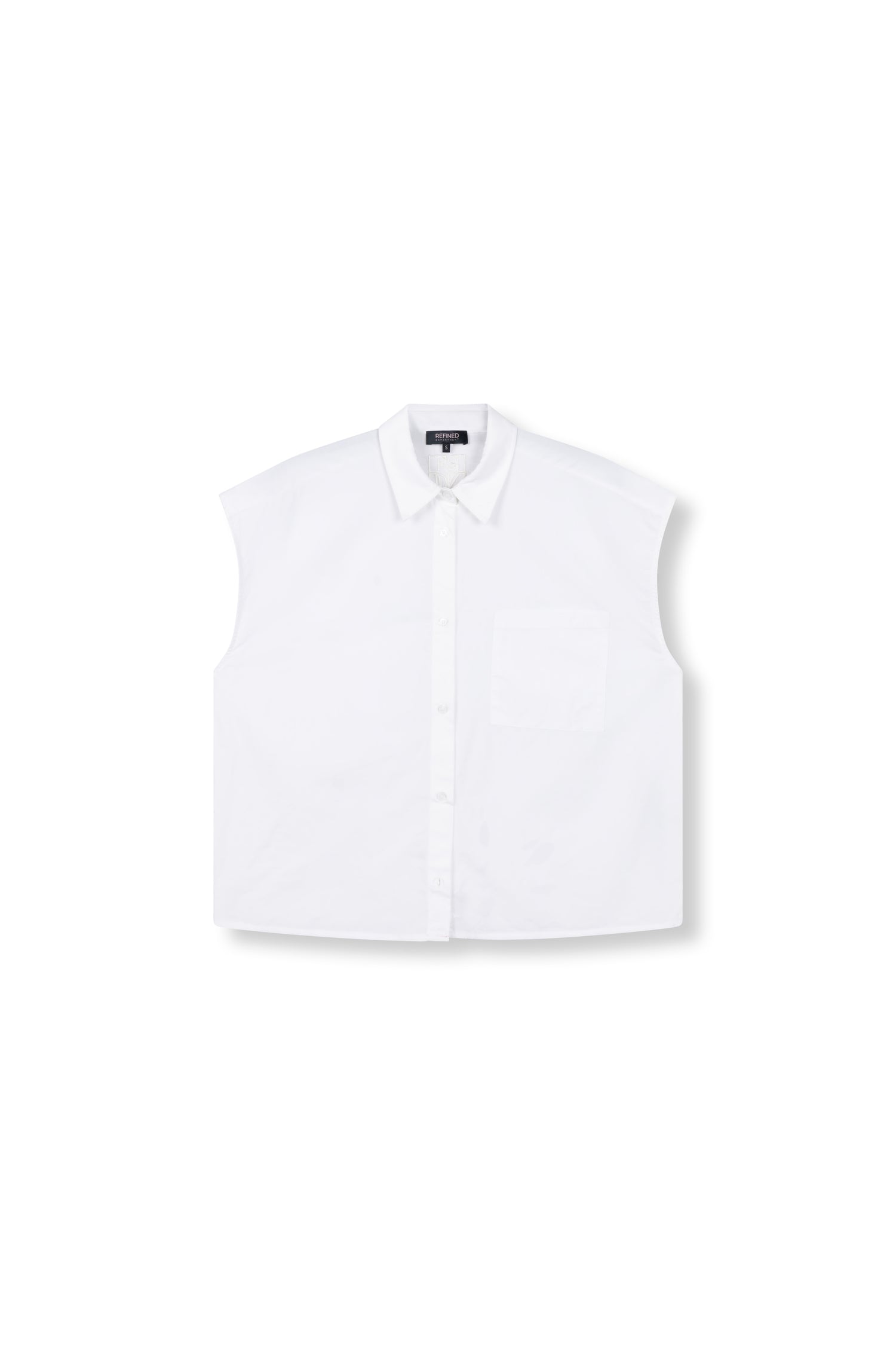 Poplin Blouse Raffy - white