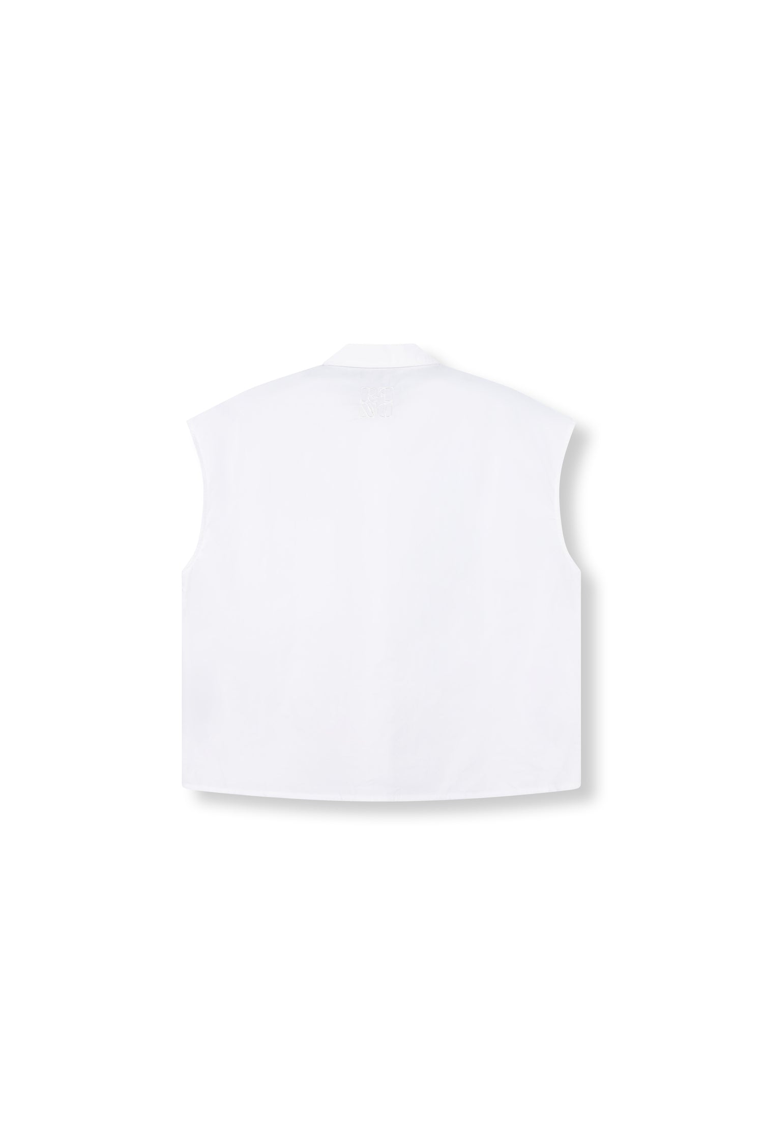 Poplin Blouse Raffy - white