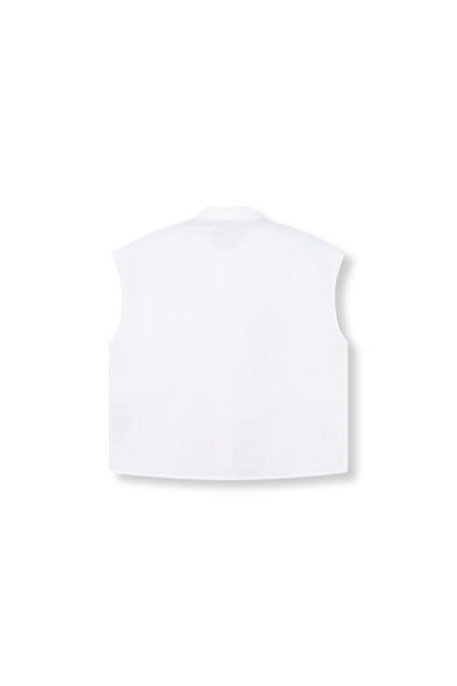 Poplin Blouse Raffy - white