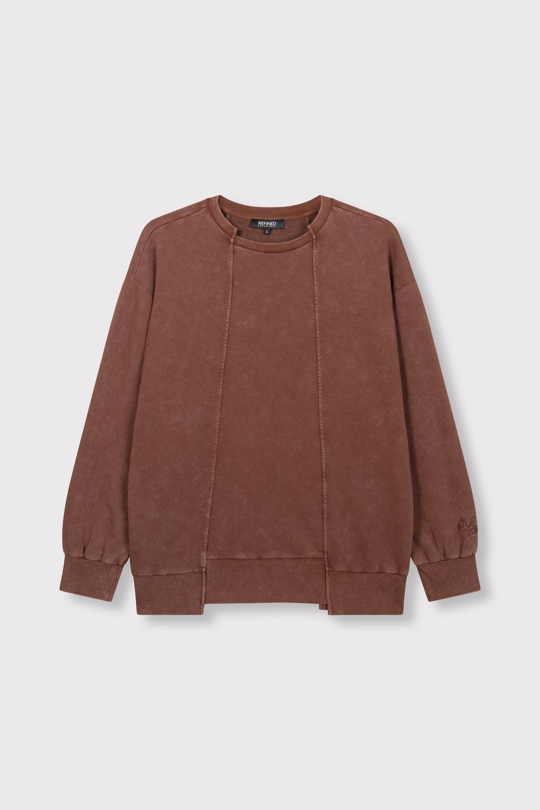 Oversized Sweater Senna - choc brown