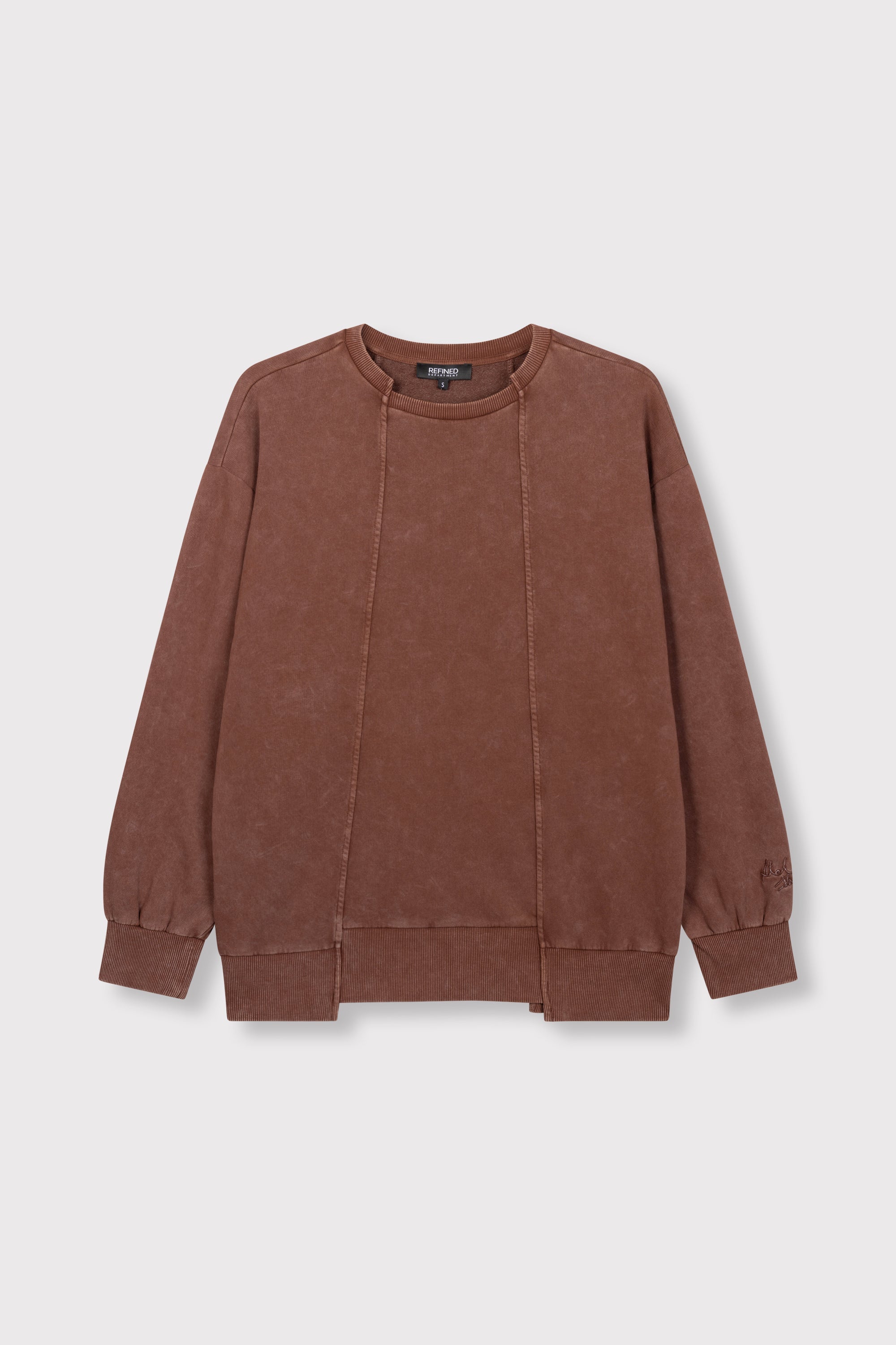Oversized Sweater Senna - choc brown