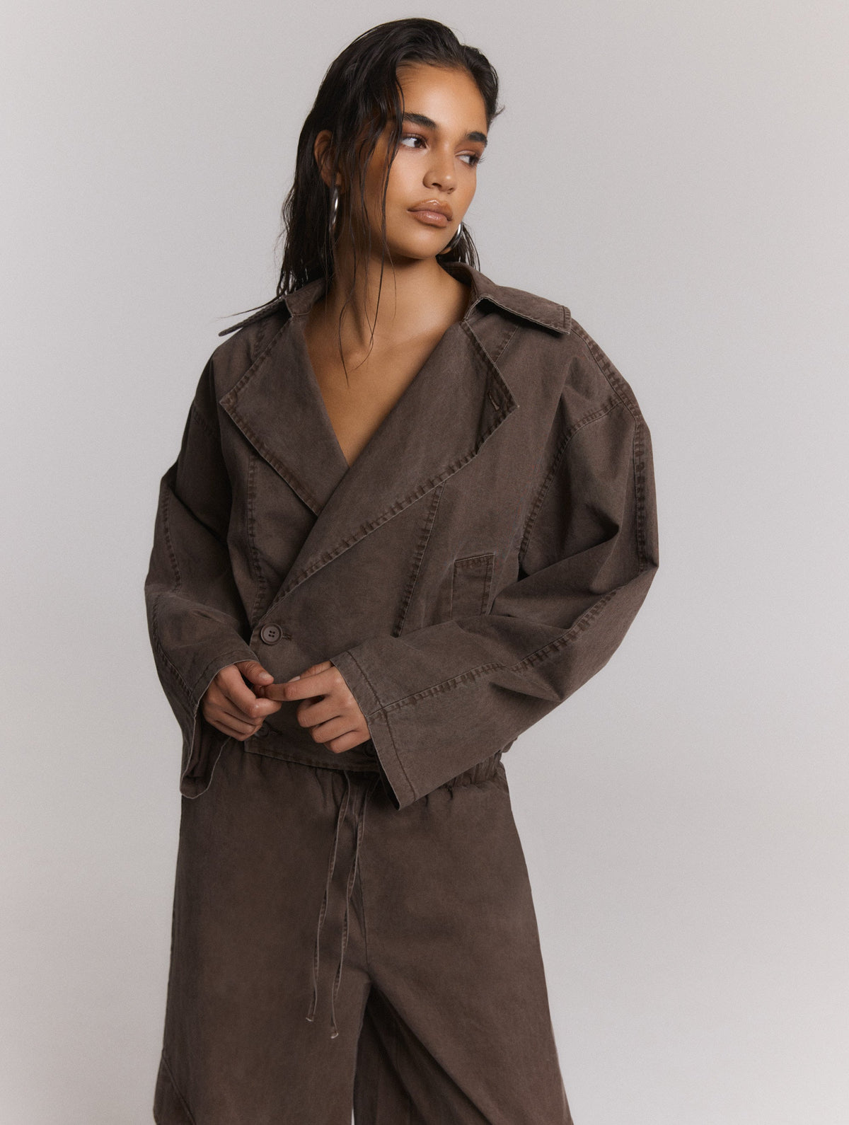 Jolanda Jacket - chocobruin