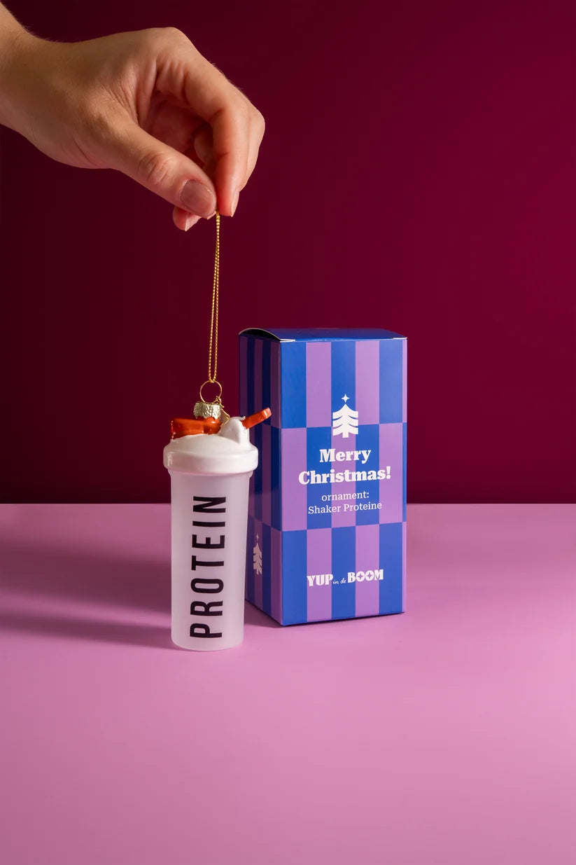 Kerstornament Proteïne Shake