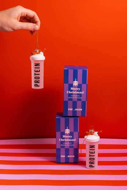 Kerstornament Proteïne Shake