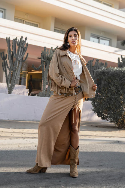 Blake Skirt - camel