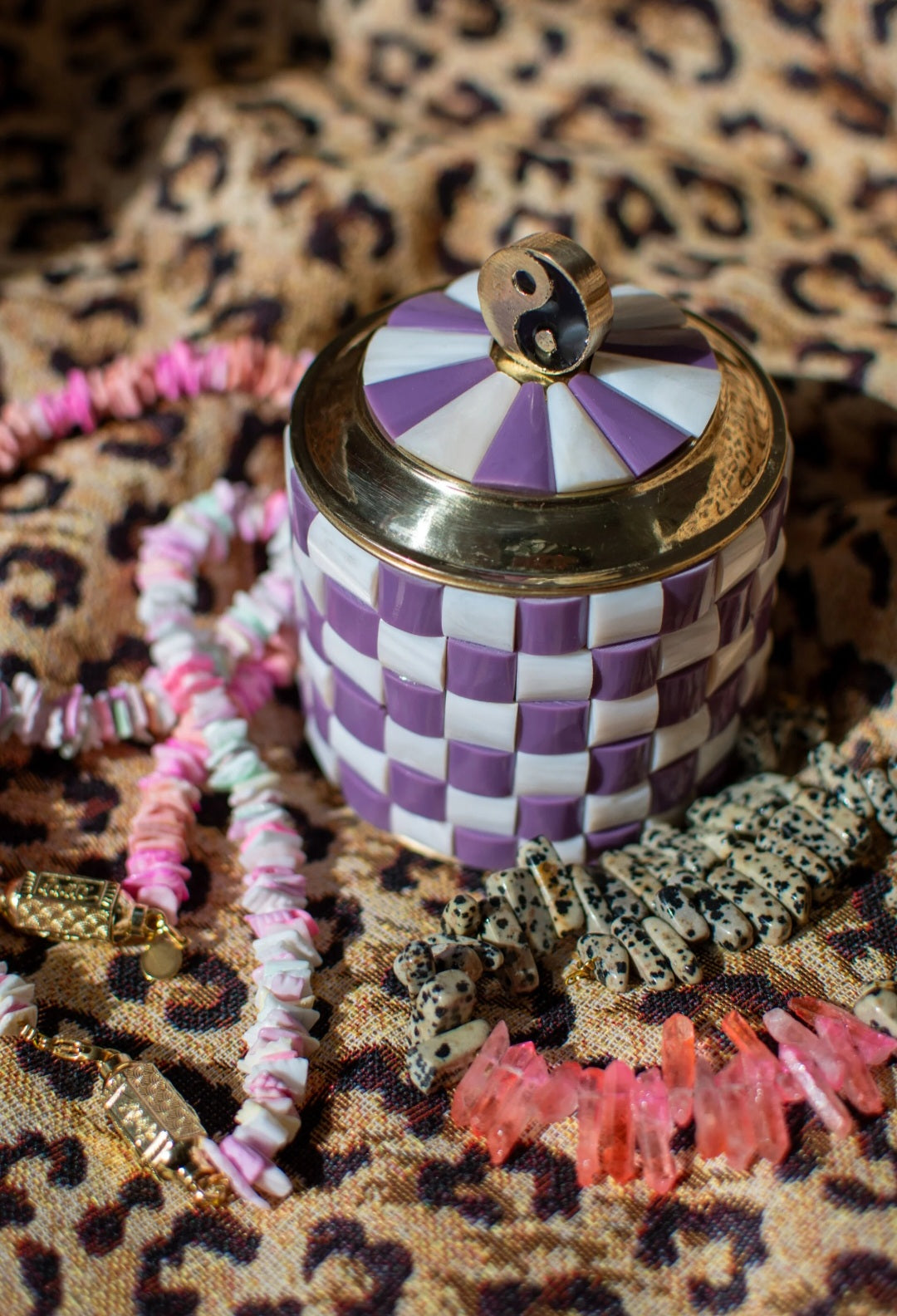 Treasurebox YinYang - paars