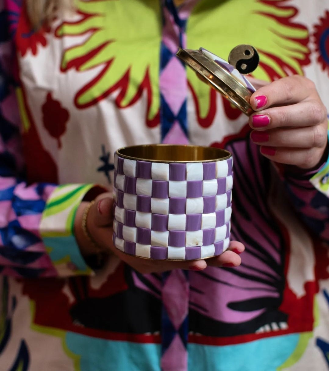 Treasurebox YinYang - paars