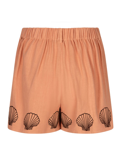 Short Elena - burned orange