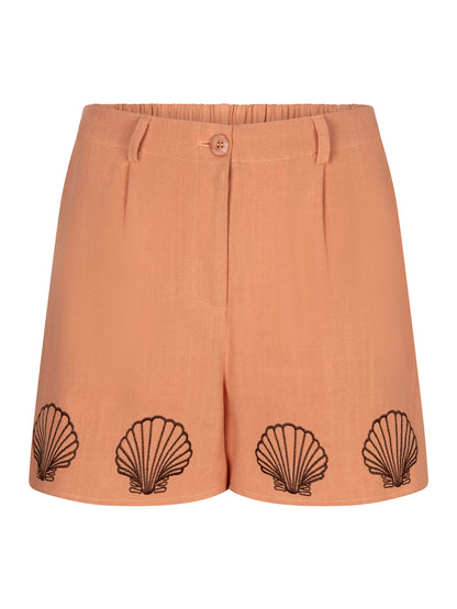 Short Elena - burned orange