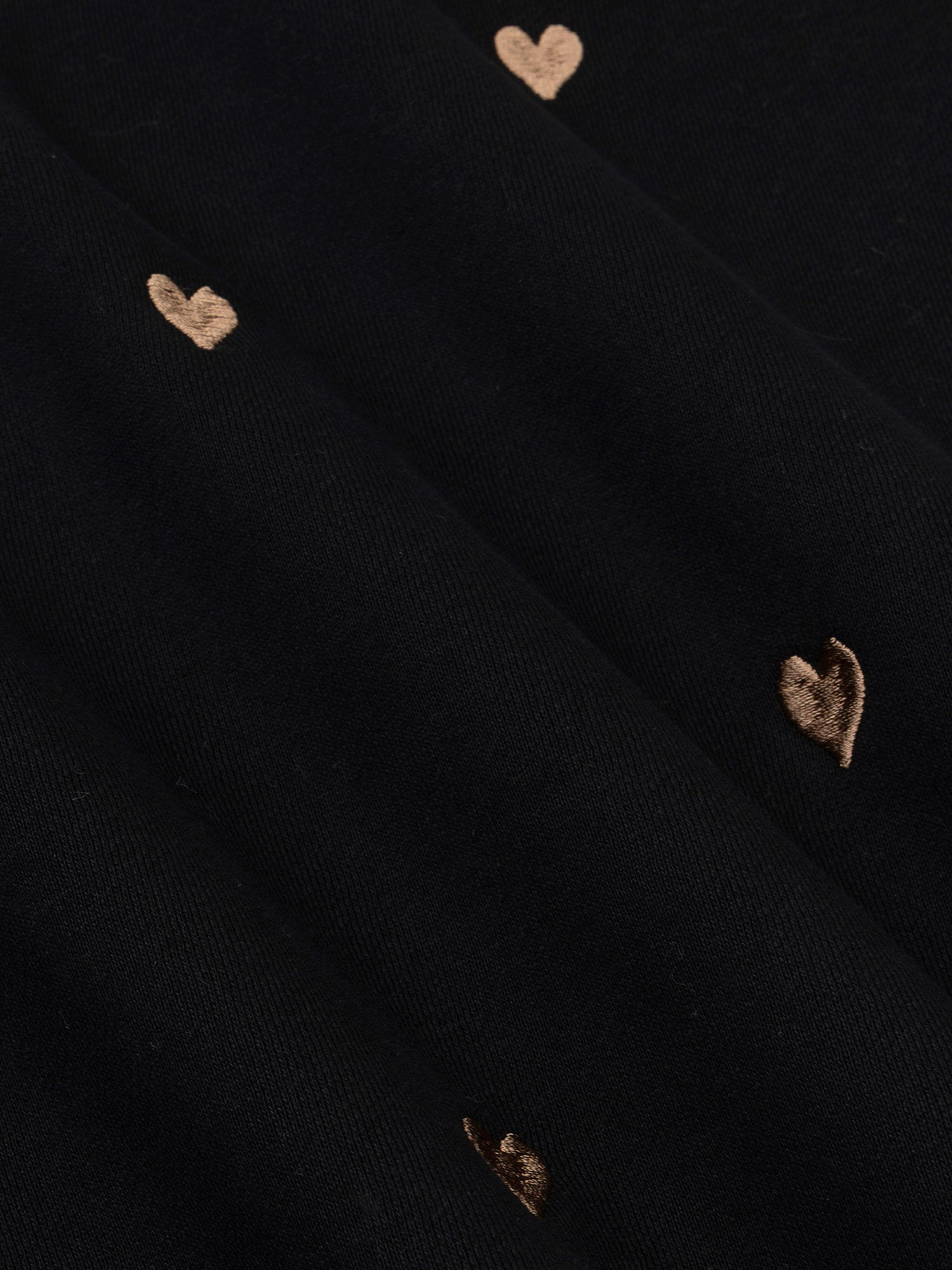 Ydence Sweater Hearts - black/gold