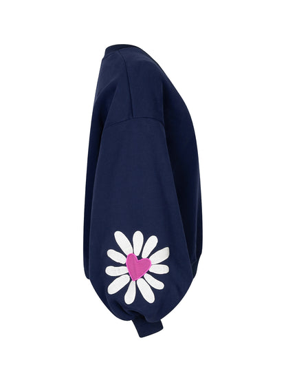 Ydence Sweater Madelief - navy