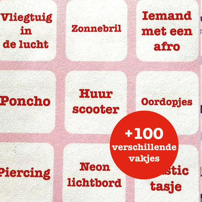 Terrasjes Bingo - Hét spel voor bij de borrel