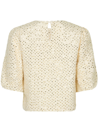 Ydence Top Chelsey - cream