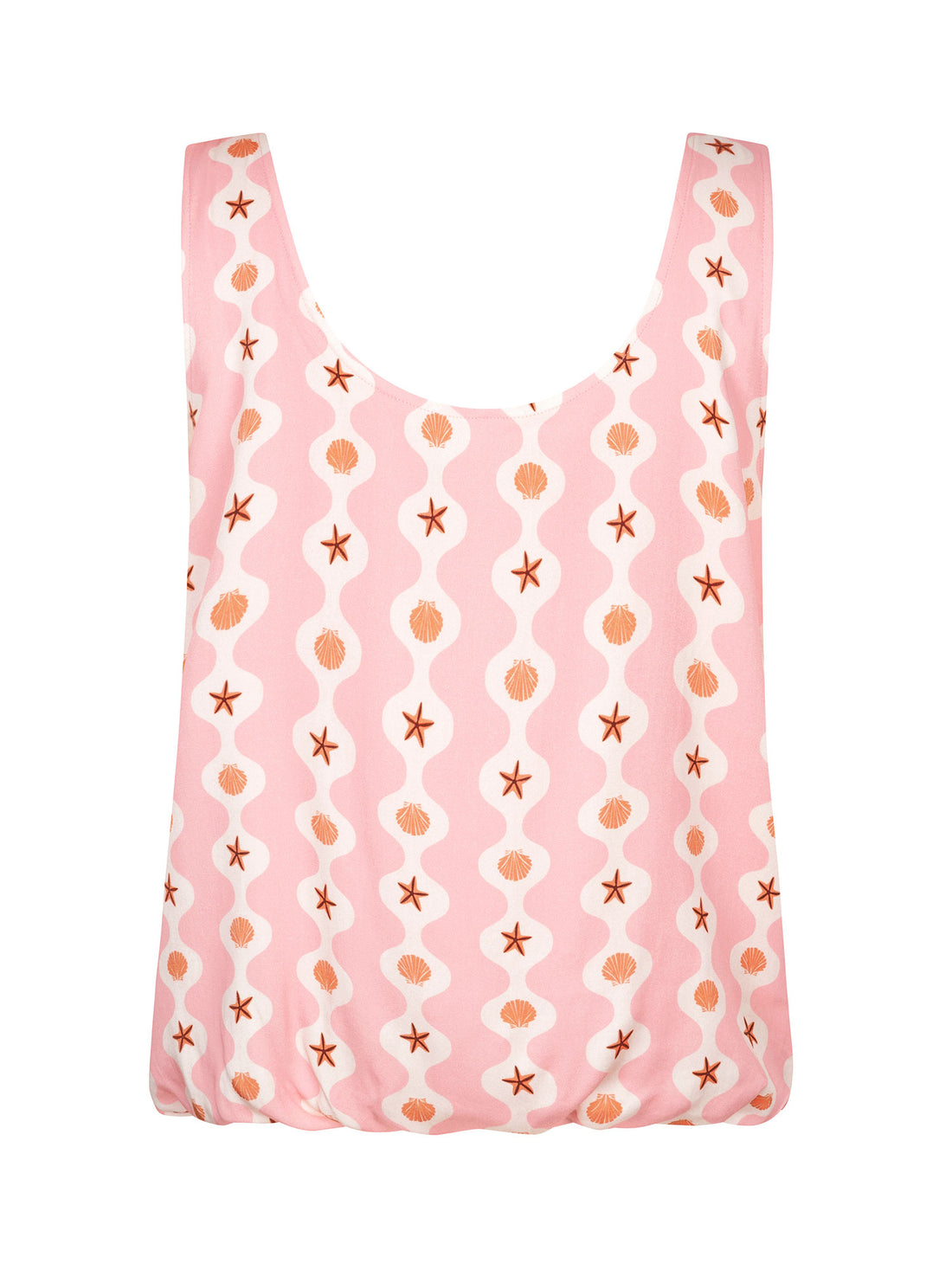 Top Lorena - pink seashells