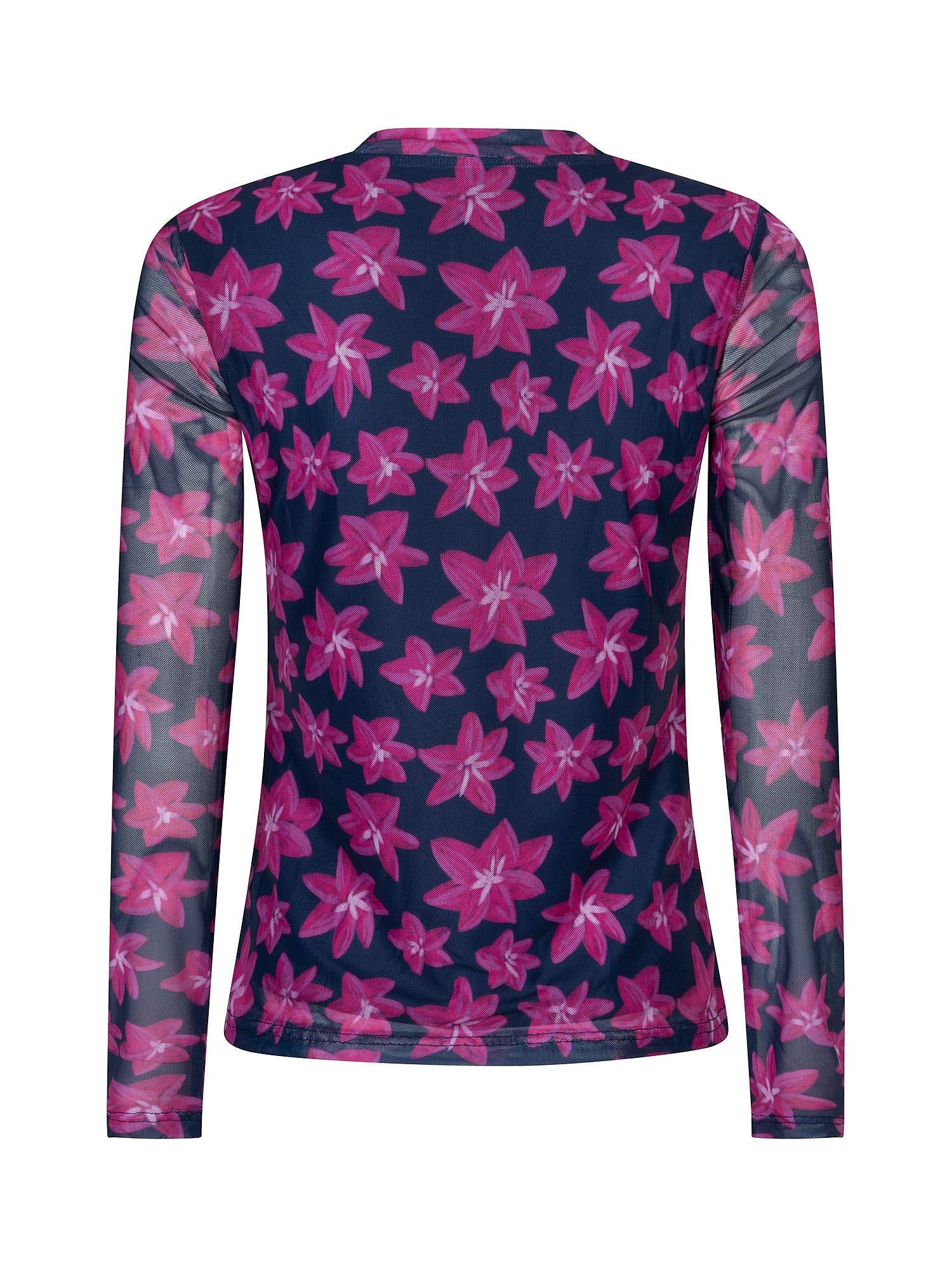 Ydence Top Willemijn - navy flower