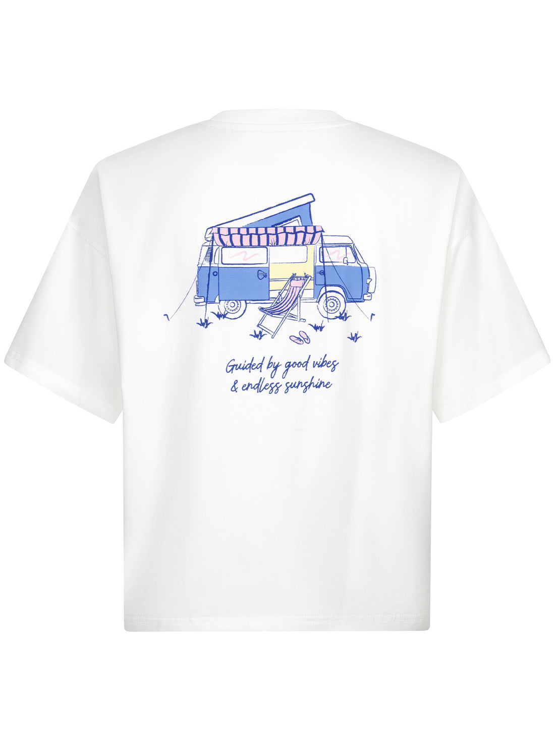 T-shirt Camper - blue