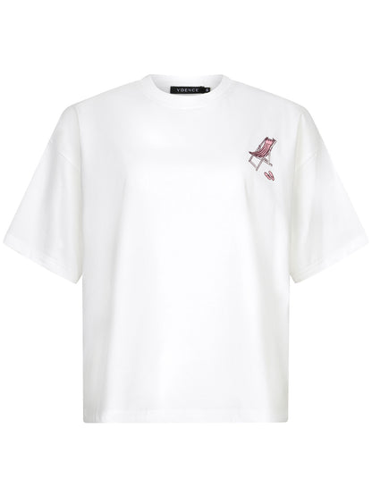 T-shirt Camper - burned orange