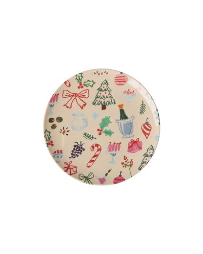 Rice Klein Rond Bordje - christmas galore
