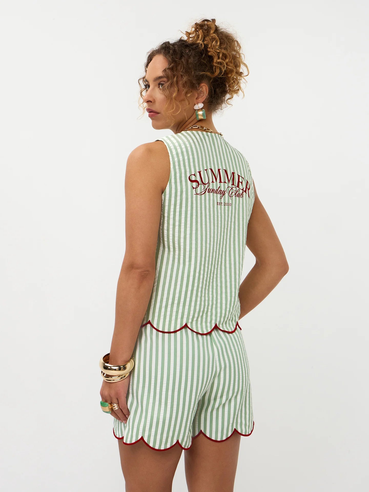 Gilet Ember - sage green