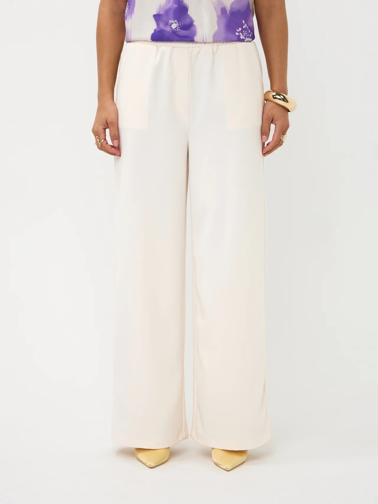 Pants Yade - ecru