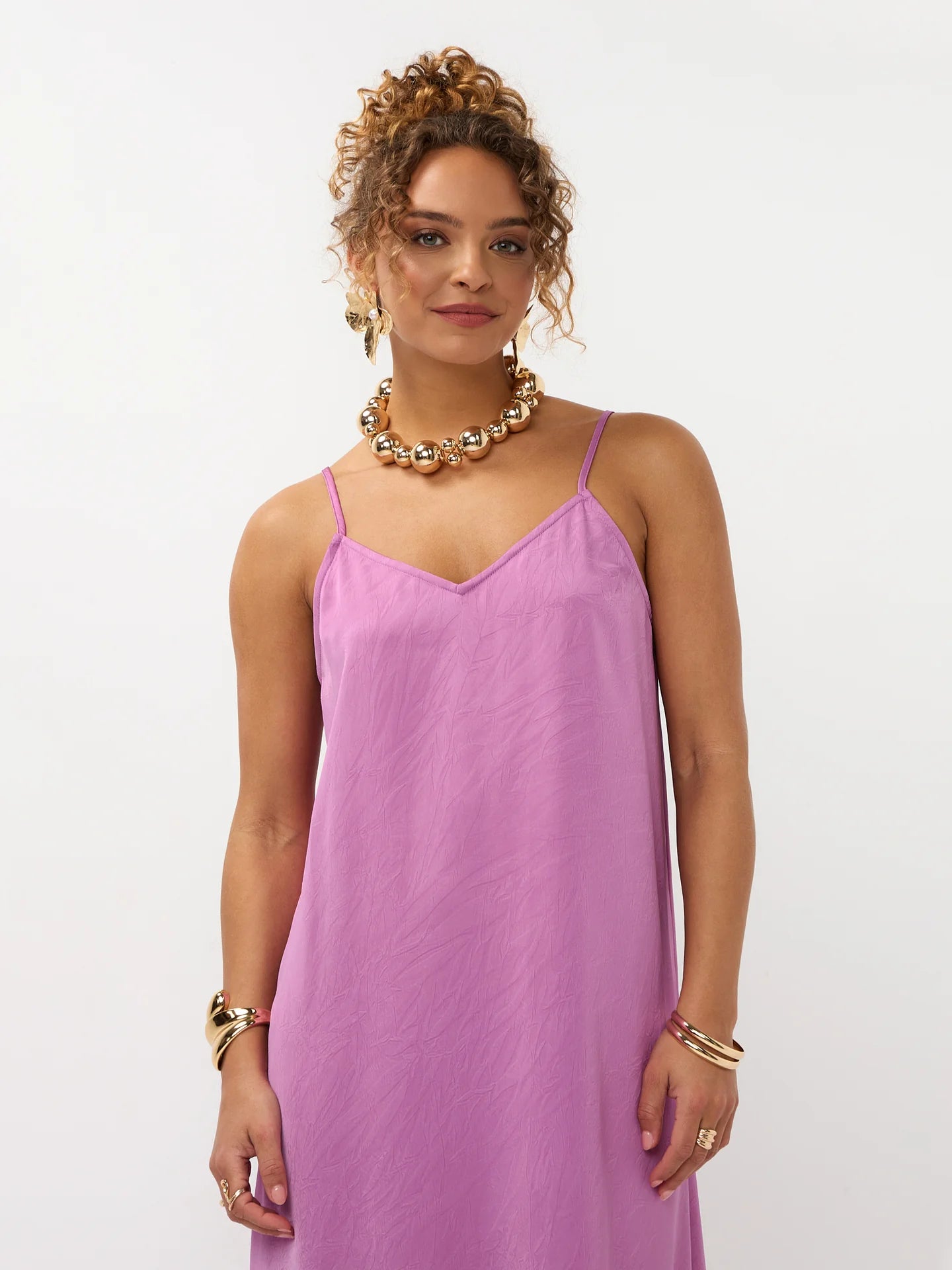 Dress Vanessa - pink purple