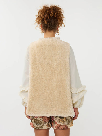 Ydence Gilet Sascha - ecru