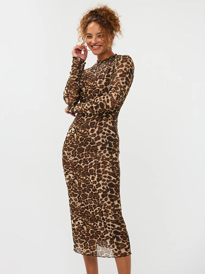 Ydence Dress Joyce - leopard