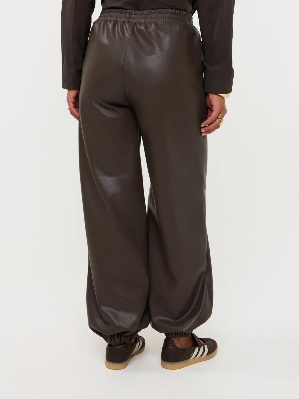 Pants Harlow - dark brown