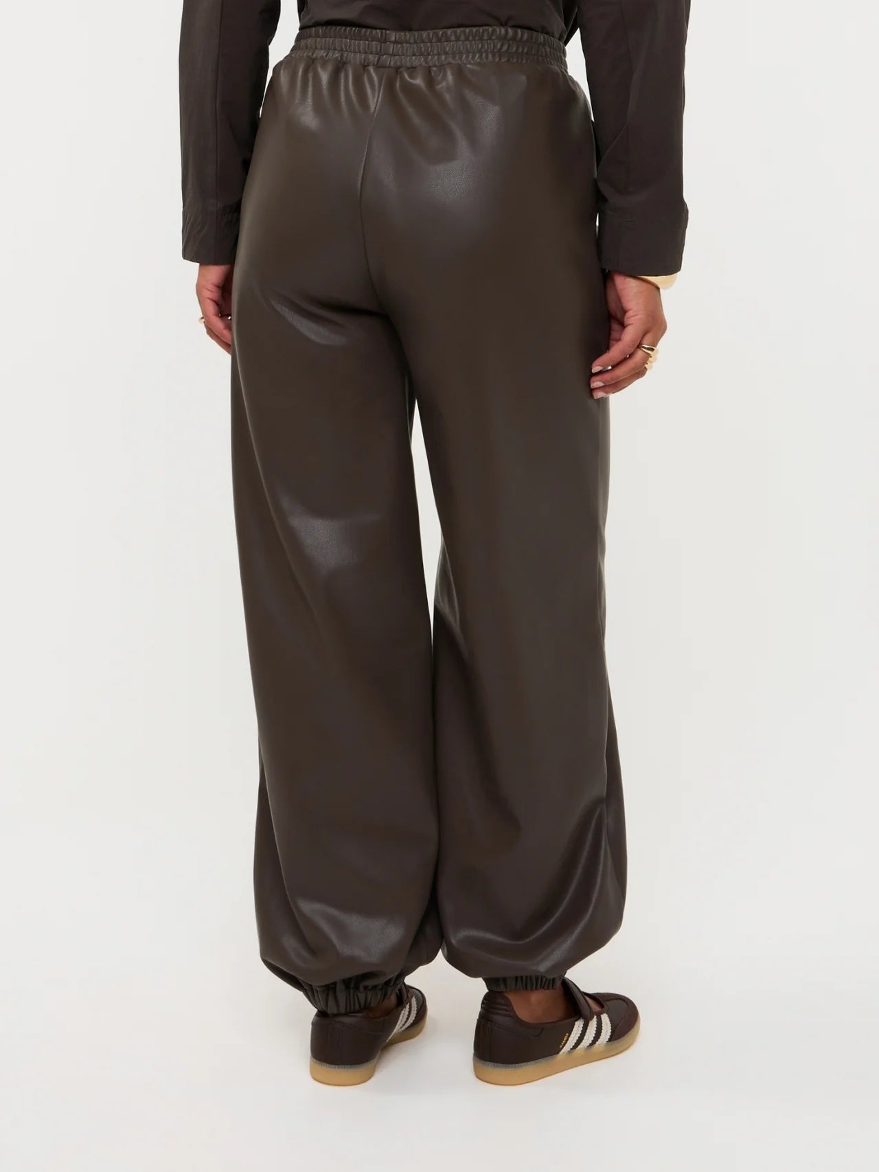 Pants Harlow - dark brown