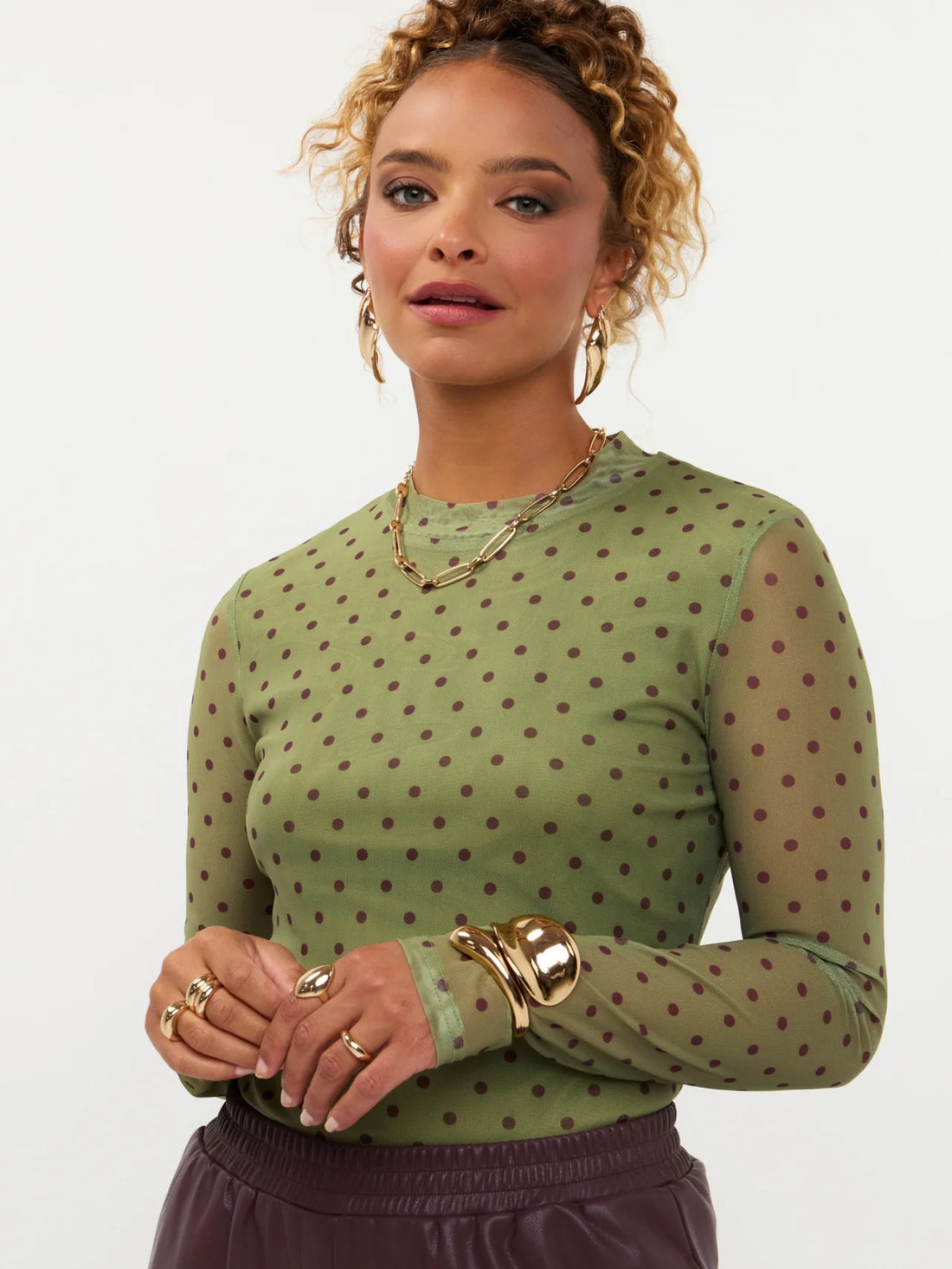 Top Baily - green
