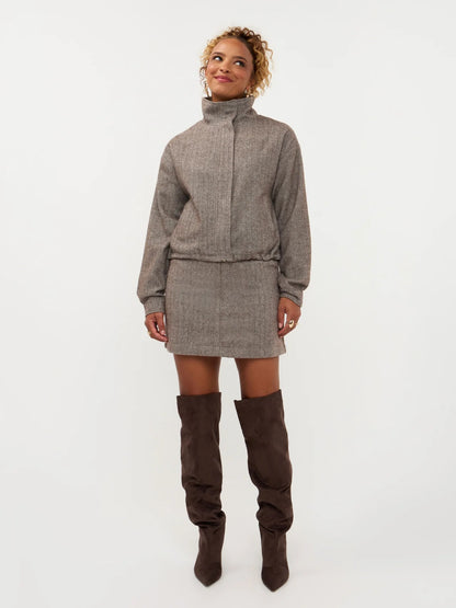 Jacket Gemma - dark brown
