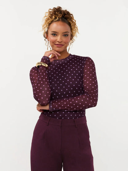 Top Baily - plum