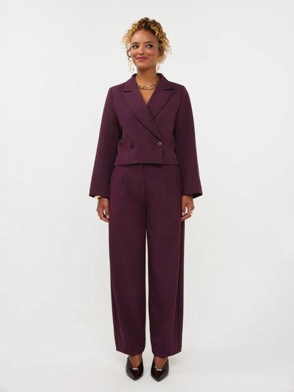Blazer Ayla - aubergine