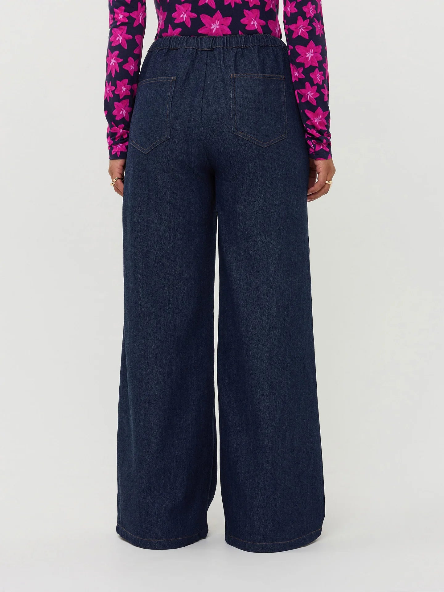 Ydence Pants Gracie - dark denim