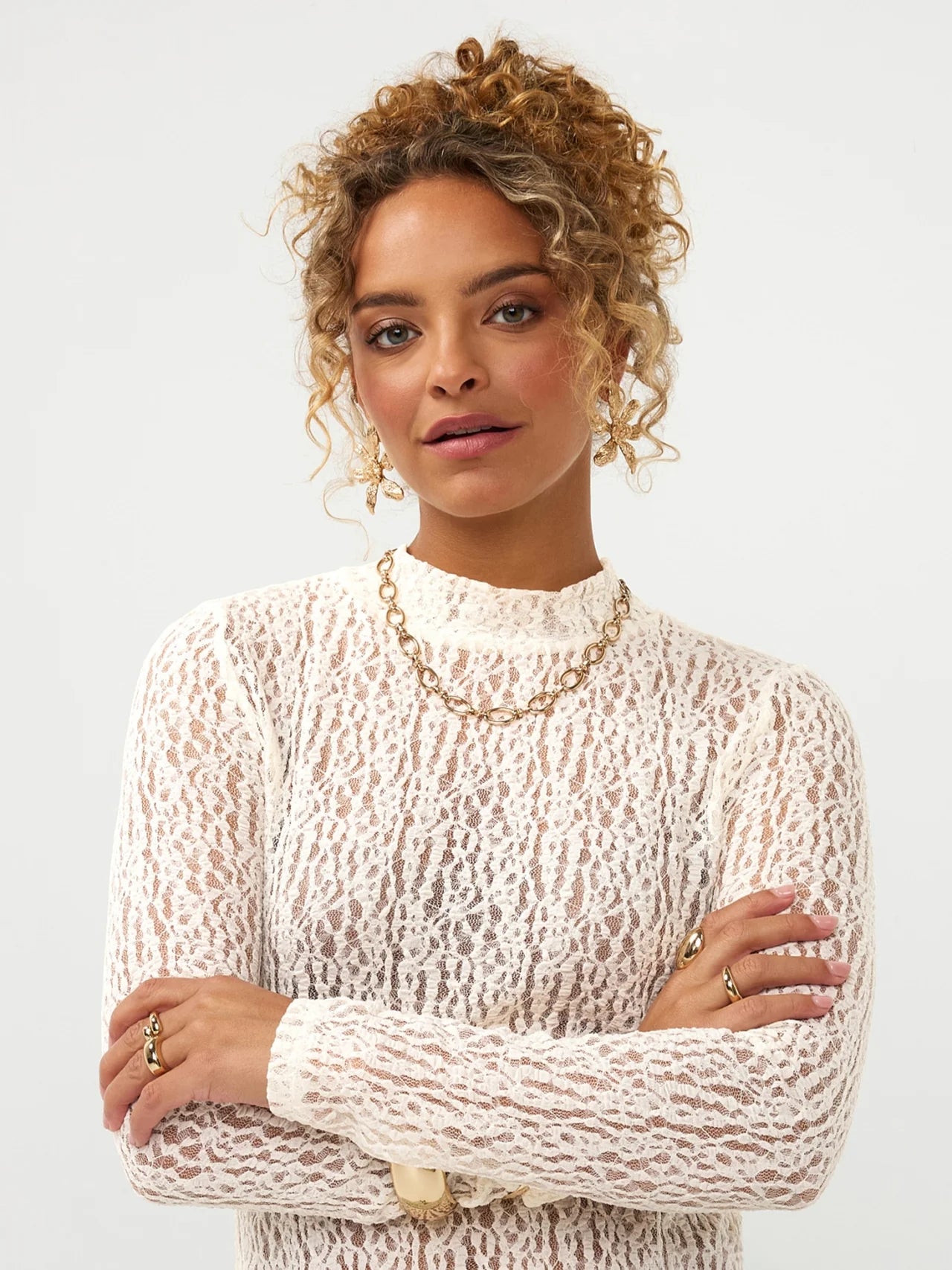 Top Roberta - ecru