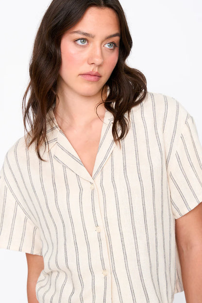 24c Blouse Viscose/linnen