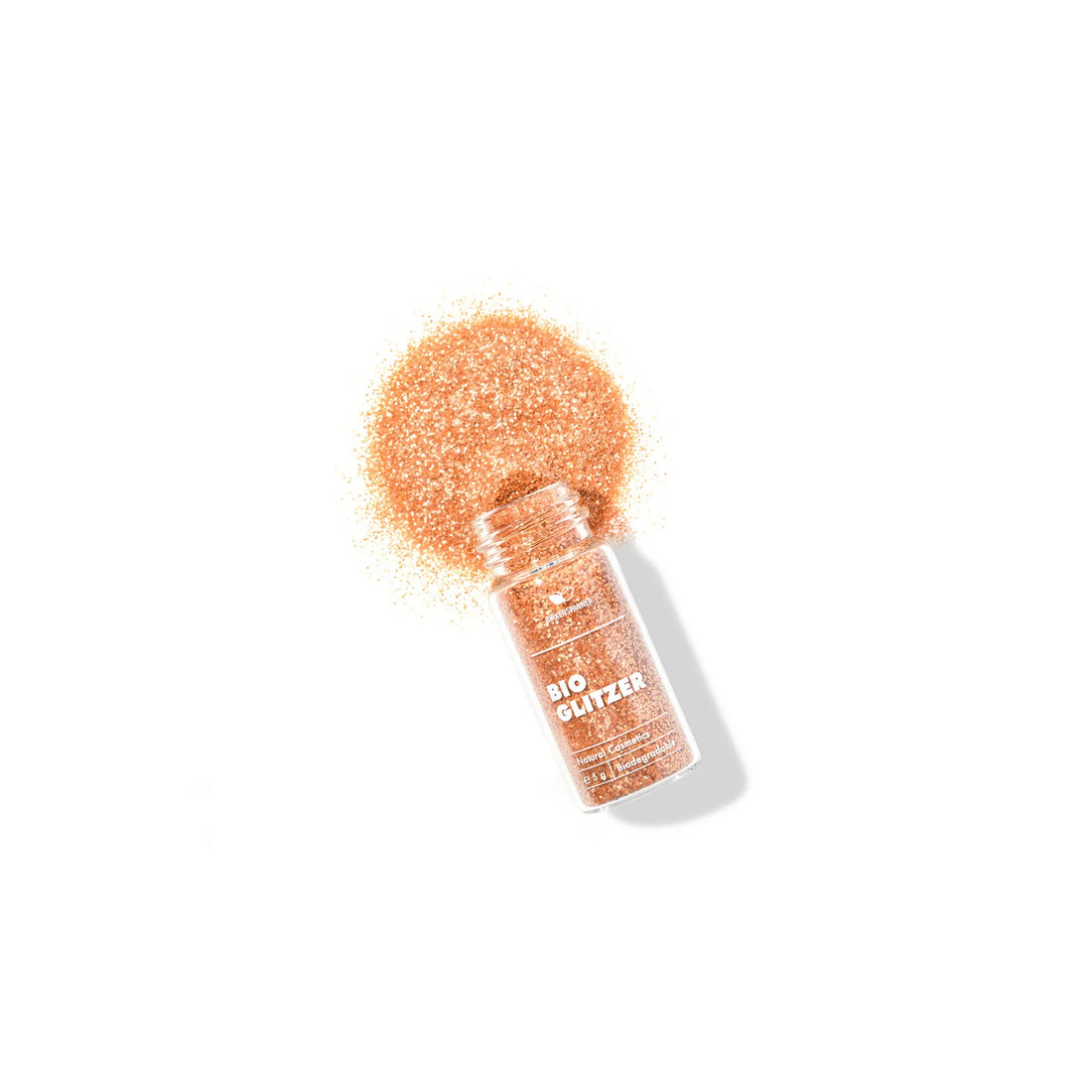 Bio Glitter 5 gram - copperglow  fijn