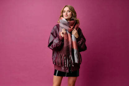Nikki Check Scarf