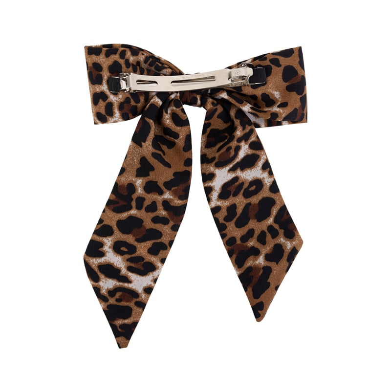 Leopard Bow Hairclip