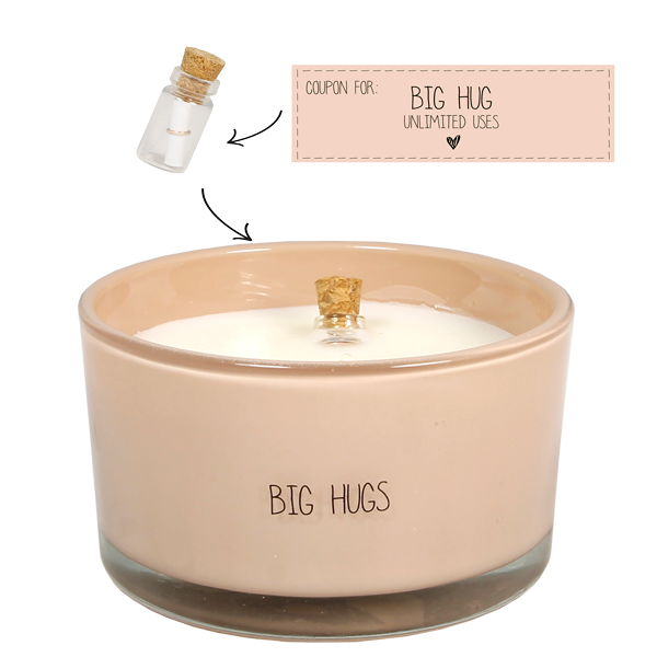 Flessenpost Big Hugs