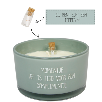 Flessenpost Momentje