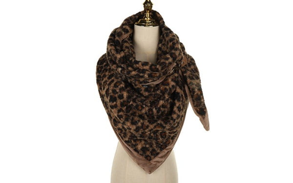 Camel panter La Parva sjaal