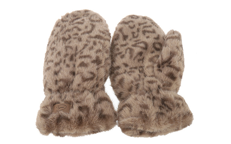 Handschoenen Chatel - panter taupe