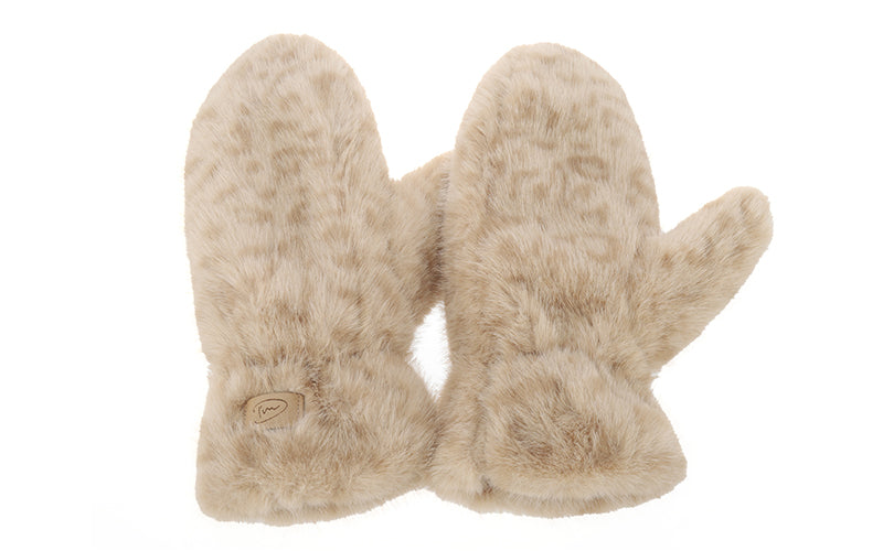 Handschoenen Chatel - naturel panter