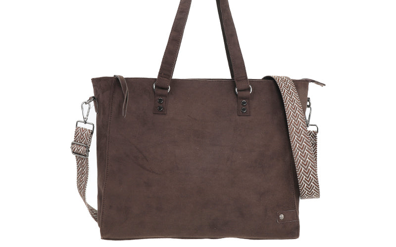 Shopper/Schooltas Riga - browny