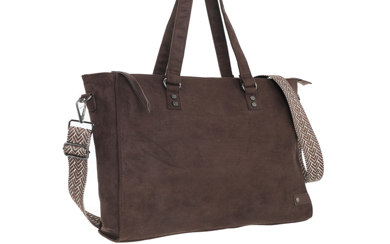 Shopper/Schooltas Riga - browny