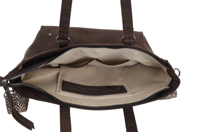 Shopper/Schooltas Riga - browny