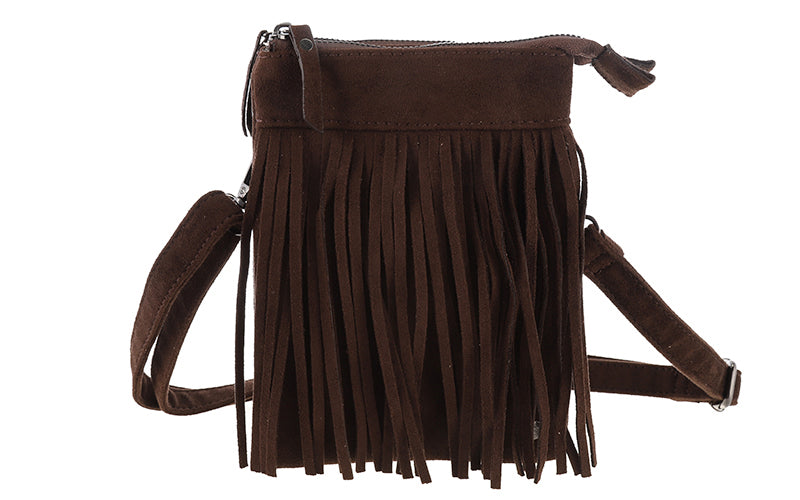 Telefoon/schoudertasje Lados - browny